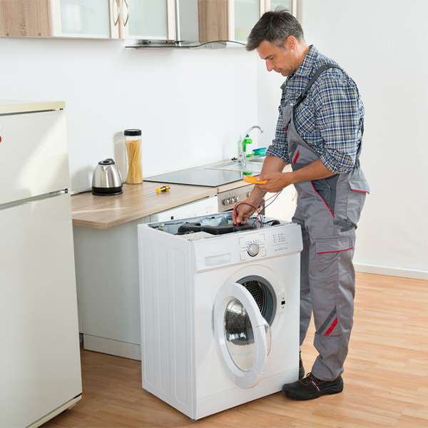 can you walk me through the steps of troubleshooting my washer issue in Midway